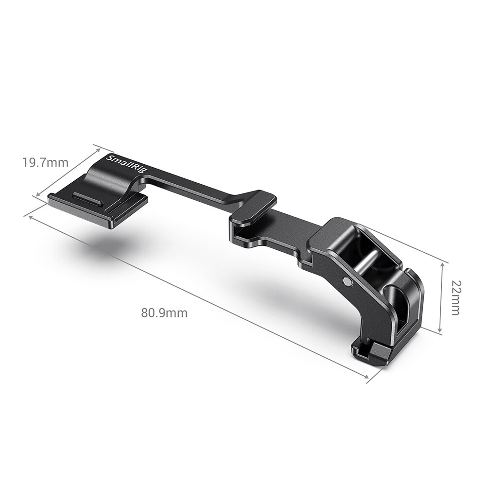 SmallRig Vlogging Shoe Mount Relocation Plate for Canon For EOS M6 Mark II Quick Release Cold Shoe Plate -2627