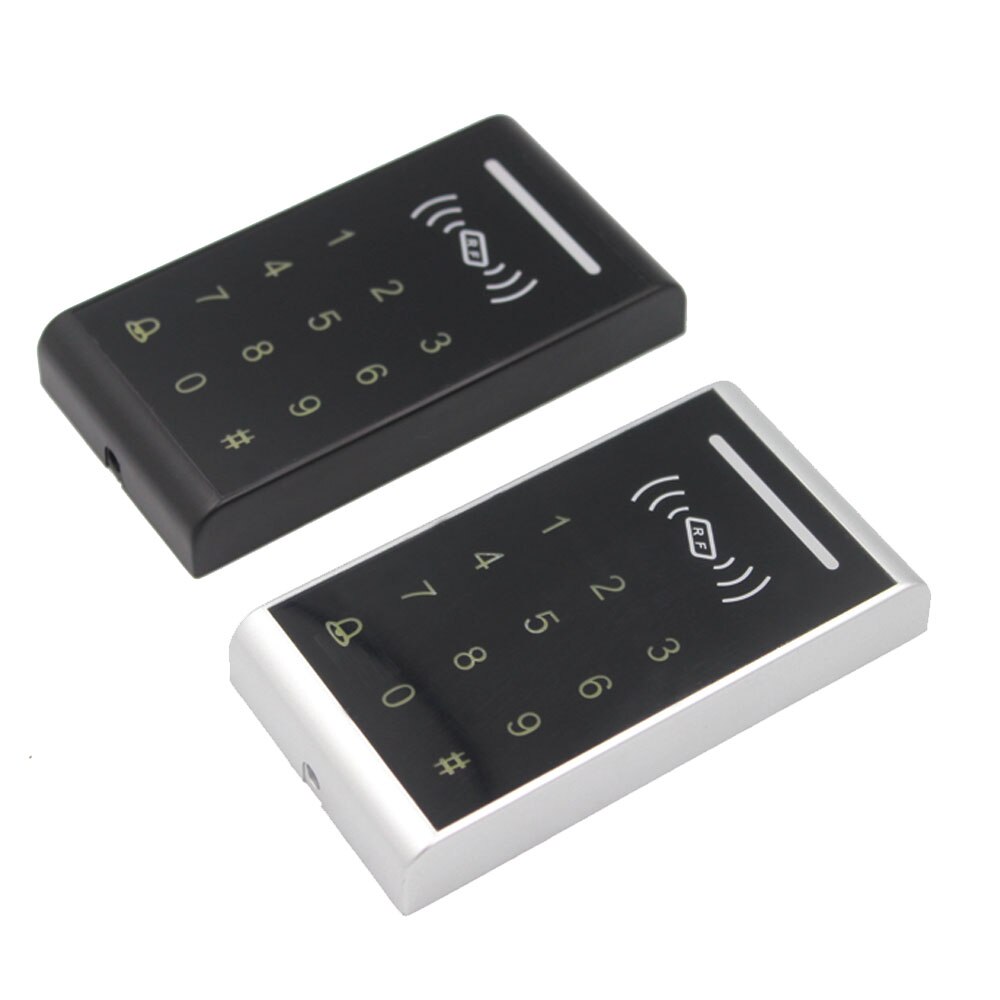 Backlight Touch 125khz RFID Card Access Control keypad EM Card Reader Door Lock opener wiegand 26 input Proximity Card Reader