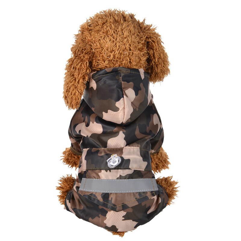 Snailhouse Waterdichte Transparante Regenjassen Puppy Hond Regenjas Draagbare Hond Regen Jassen Opvouwbare Light Kleding Puppy Regen Jas