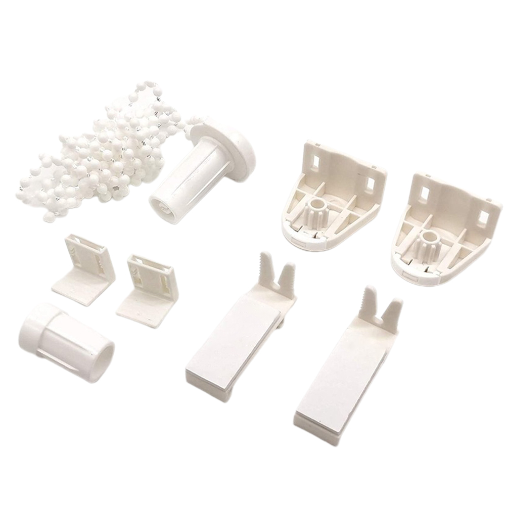 2M 17mm Rolgordijn Fittings Kit Beugels Kralenketting Rolling Reserveonderdelen Controller Set Blinde Onderdelen Raambehandelingen Vervanging