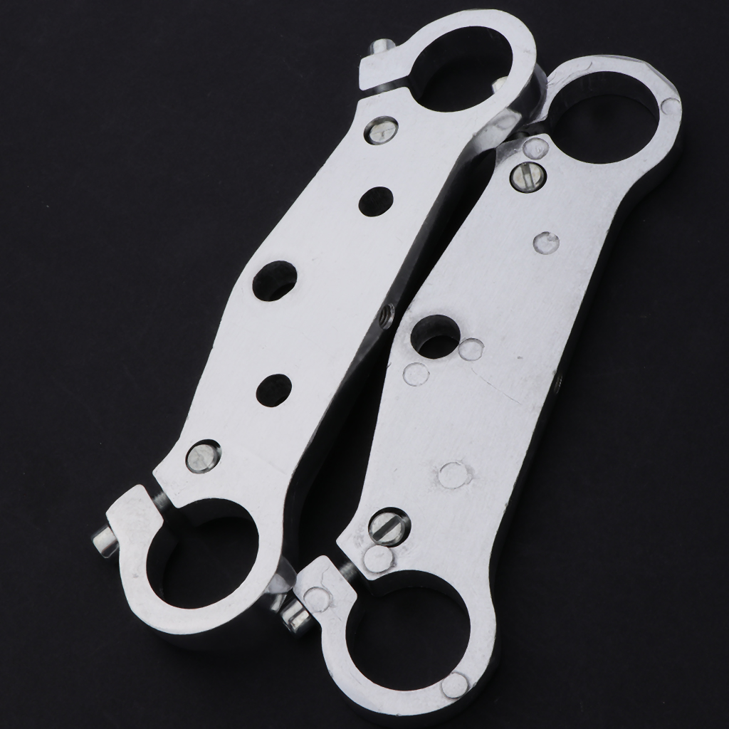 2 szt. 25mm przedni widelec dolny górny potrójny zacisk trzpienia drzewa dla 49cc mini kieszonkowy brud Quad rower ATV