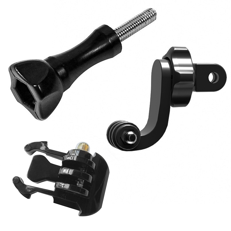 Tornillo largo para accesorios de montaje de Cámara de Acción para GoPro 13 12/11/10/9/8 Insta360 X4 DJI Action 5 Pro 3 4 Go Pro Accesorios: Color rosa