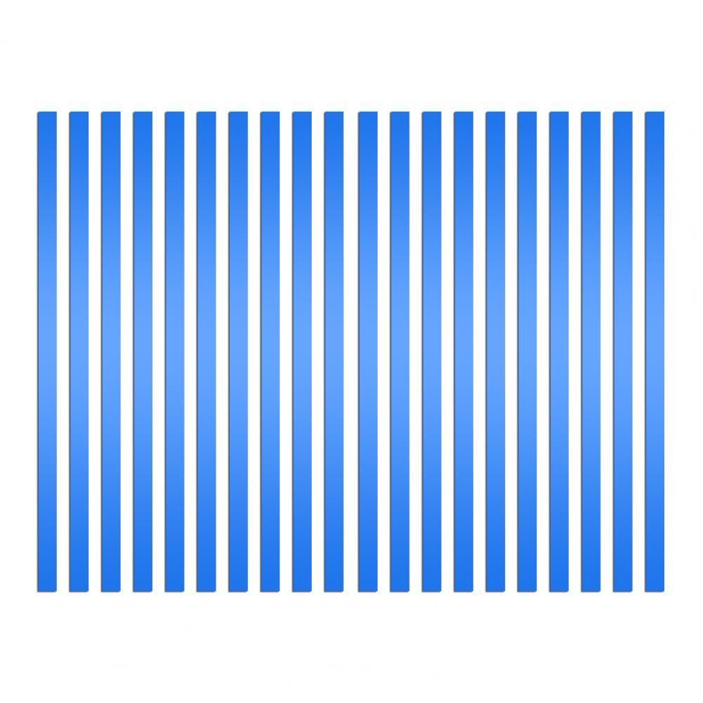 1 Set Useful Mirror Wall Stickers Removable Easy to Matching Acrylic No Residue Wall Line Border Decals: Blue B