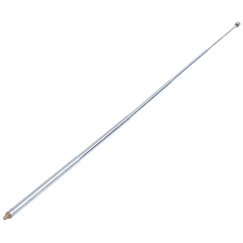 Antena de expansión roscada externa para coche, modelo RC 5 Silver 5 Sección 3 mm