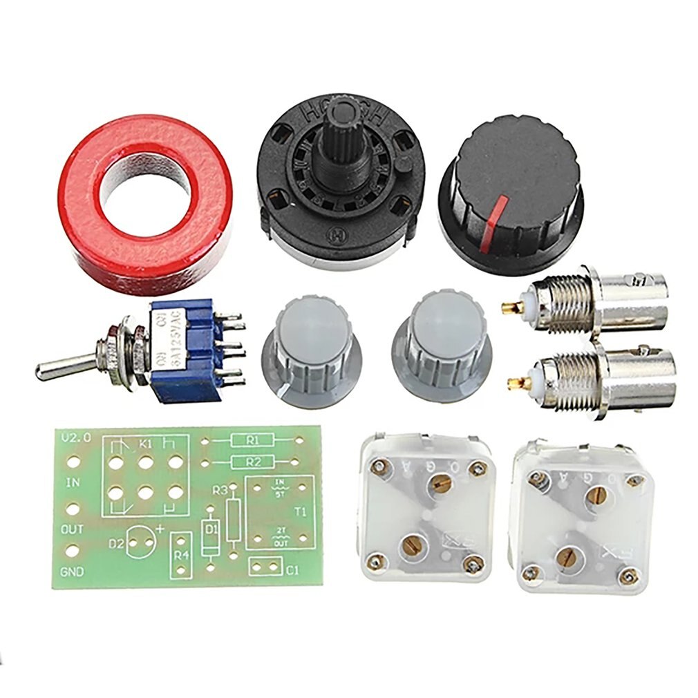 Module manuel de Kit de Tuner d'antenne de LED de 1-30Mhz bricolage VSWR pour le jambon RADIO pour le Module de Kit de Tuner d'antenne d'interface de CW QRP Q9 BNC
