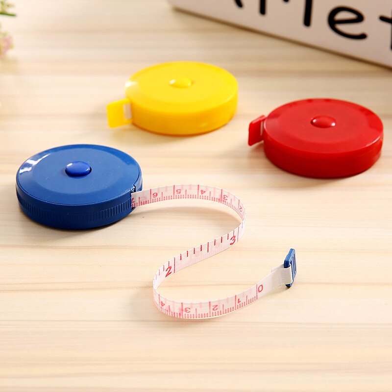 Cute 1.5M/60in Measuring Tape Clothing Size Small Tape Measure Tools Accessory Meter Tape Clothes waist Tailor Ruler