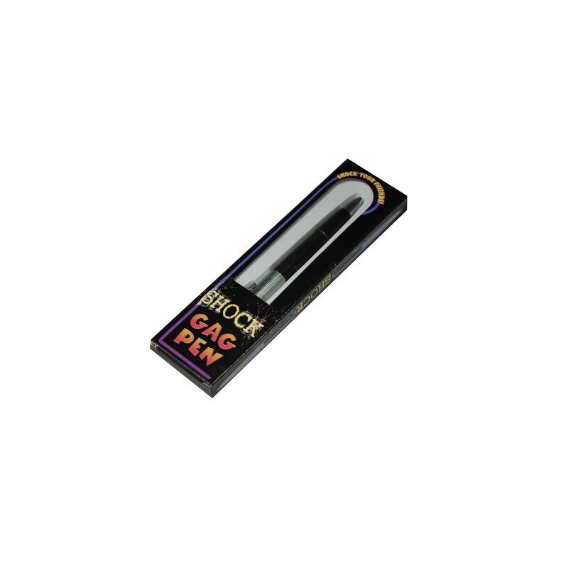 Farce & attrape 2 en 1 électrique choc gag stylo adulte blague trick jouet