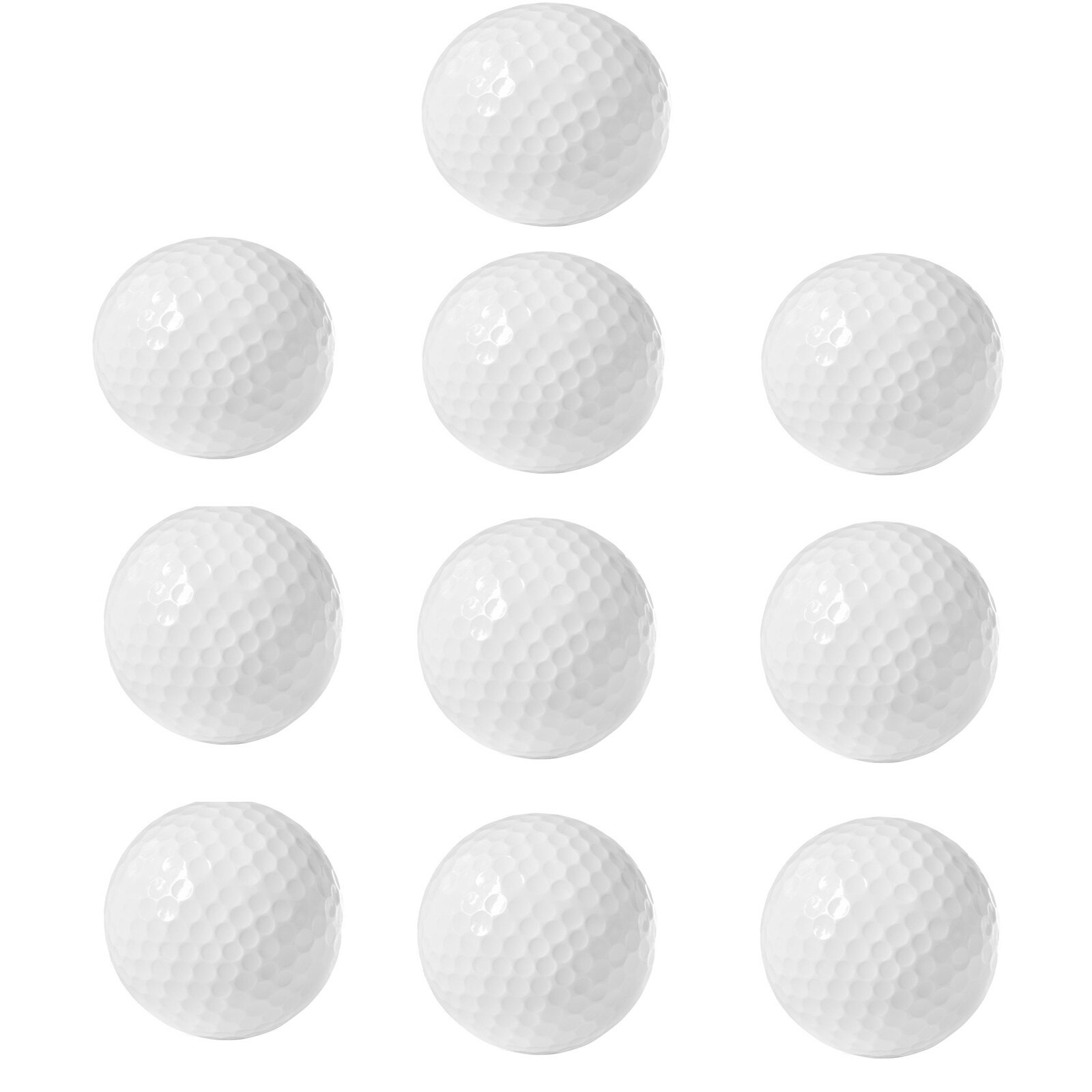 42.6mm Golf Ball Brand Golf Practice Ball Outdoor Sports White Synthetic Rubber Material Golf Ball Training Aids 1/3/5/10pcs