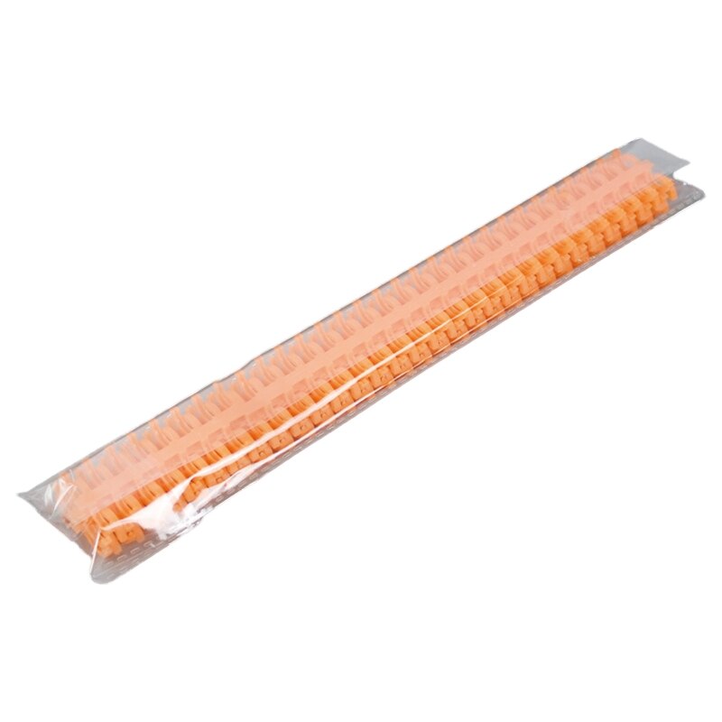 5Pcs 30 Gaten Boek Ring Loose Leaf Binder Spiral Ringen Binding Coil Stekels Plastic Notebook Binder Spiraal Coils Voor diy: OR-12