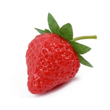 10 stück Künstliche Erdbeeren Obst Realistische Kunststoff Erdbeere für Fotografie Stütze Korb Anzeige Hause Hochzeit Dekor: S