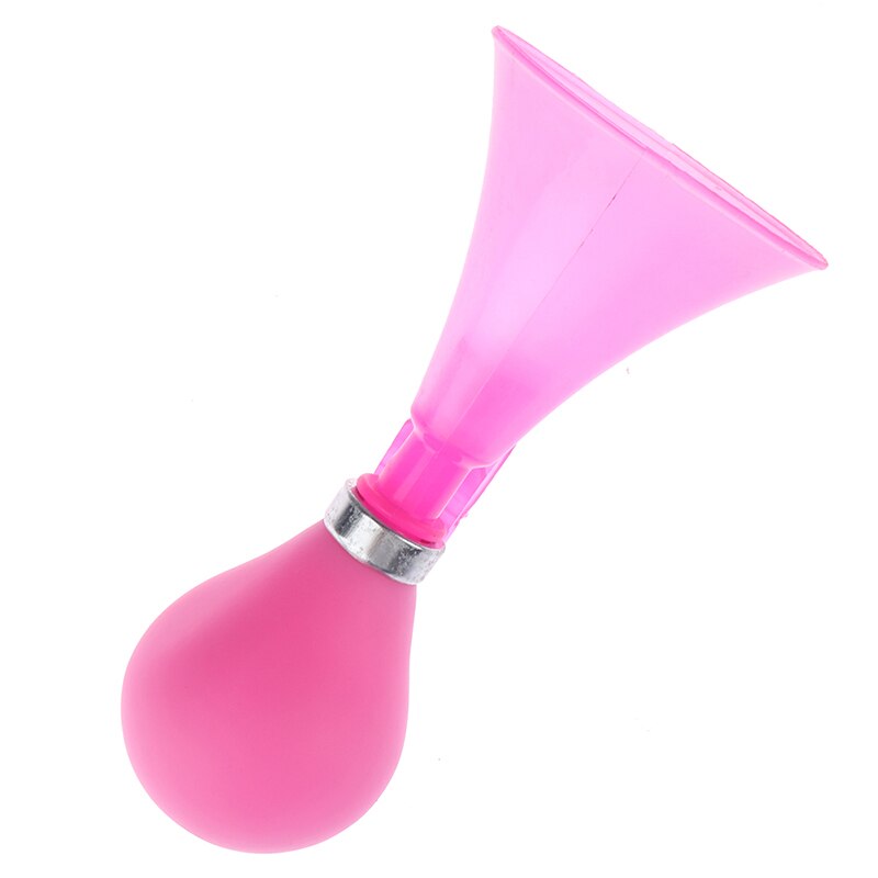 Bocina de aire para bicicleta para niños, timbre de seguridad para bicicleta de carretera, Timbre de manillar, accesorios de ciclismo, campana de bicicleta: Rosa
