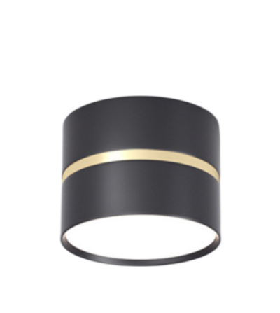 Led-spotlights blændfri downlight 7w 9w 12w stue soveværelse gang butik påbygget downlight 220v loftslamper: Hvid / 5w / Kropsfarve