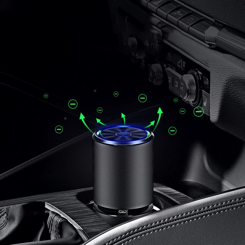 Car Air Purifier Portable Negative Ion Purifiers USB Air Purifier Air Cleaner Freshener for Car Home Office