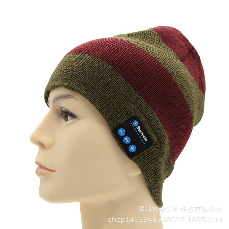 ZK20 Winter Warm Bluetooth 5.0 Cap Wireless Bluetooth Headphones Sport Music Hat Smart Headset Stereo Running Earphone: K