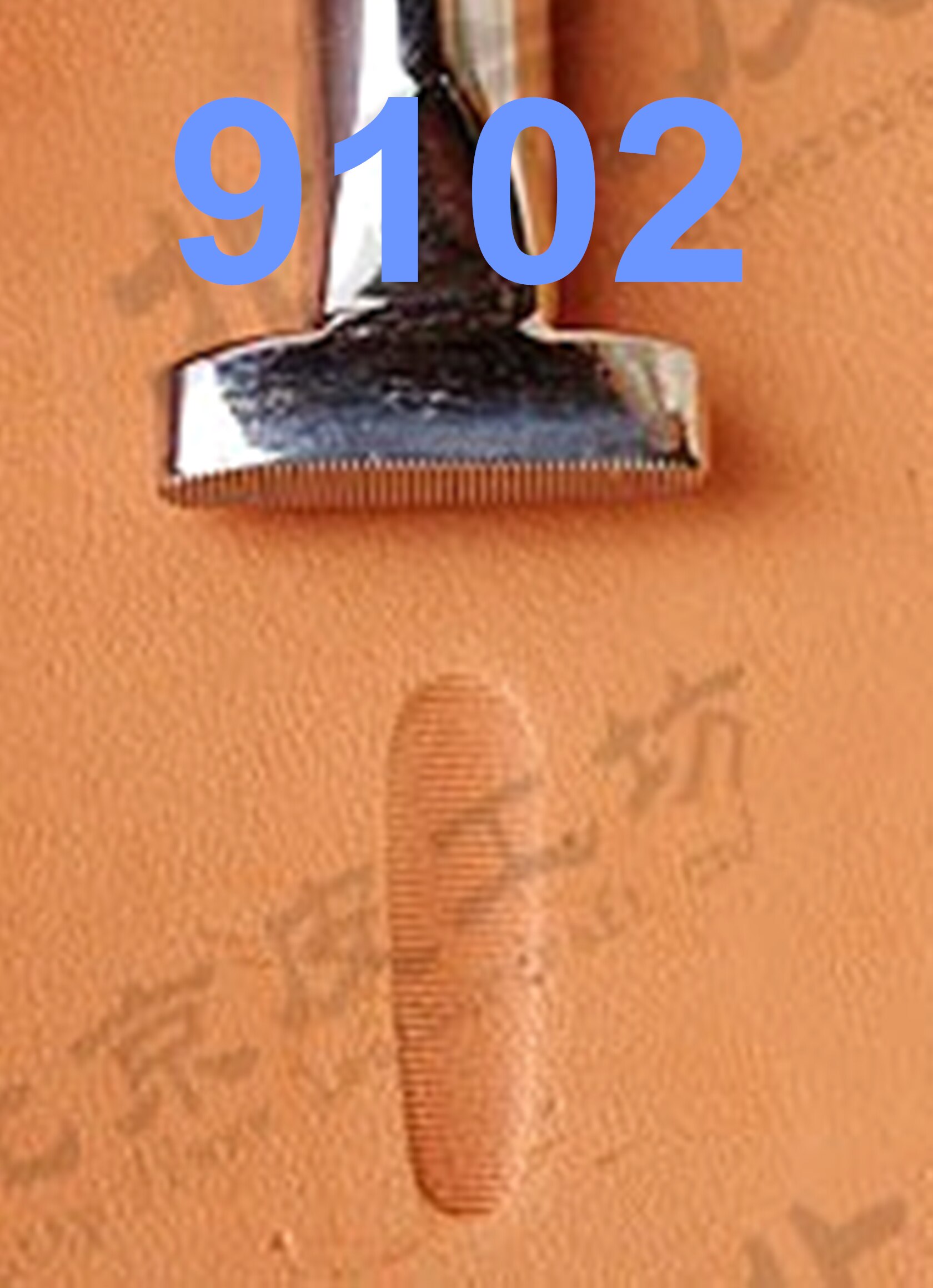 1pc Rvs Leather Craft Carving Stempelen Stempel Punch Stamper Tool Master Lederen Stamper-Beitel Prikken Iron Priem