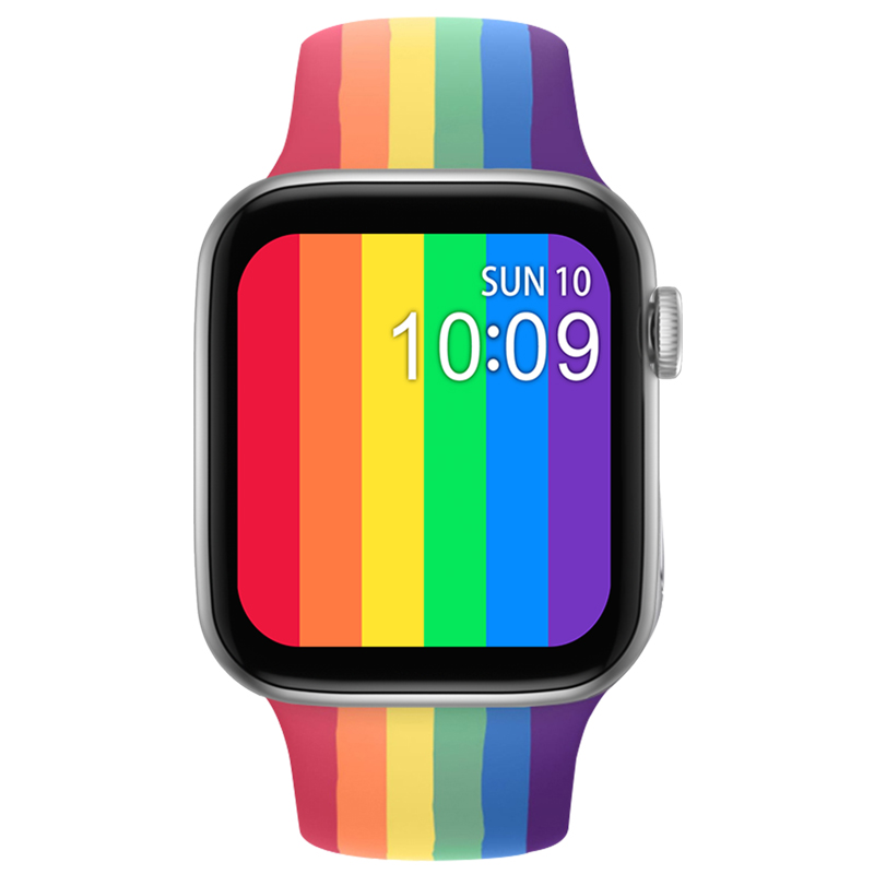 Timewolf montre intelligente IWO étanche Reloj Inteligente Smartwatch hommes femmes Android montre intelligente pour Iphone IOS téléphone Android: Colorful
