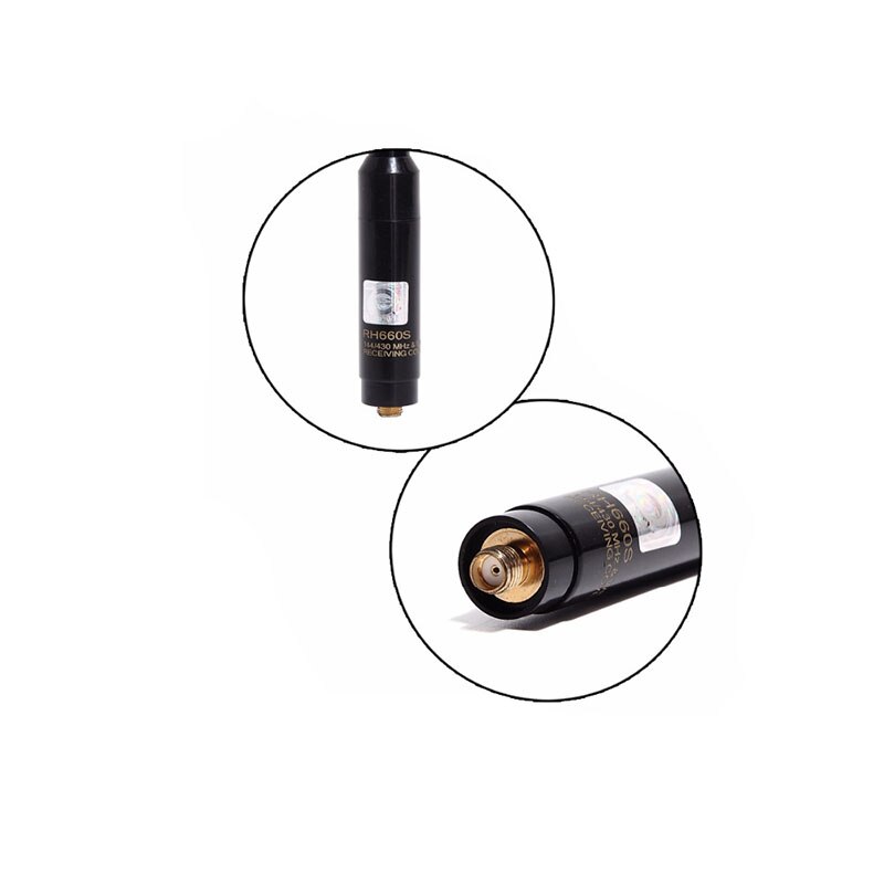 Rh -660s rh660s sma f weiblich m männlich bnc 144/430 mhz dualband-hochgewinnantenne, teleskopisch für baofeng tyt  uv 5r bf  b3 plus funkgeräte: Weiblich
