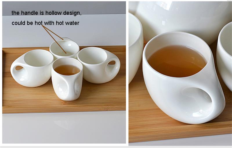 Taza de café nespresso creativa de china, Taza de cerámica para cerveza, 240ML, de gota de agua,