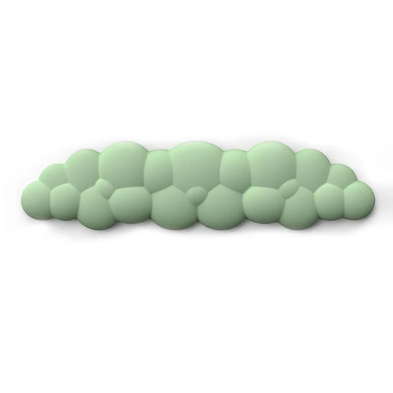 Tastatur-Cloud-Handgelenkauflage mit Memory-Schaum-Handgelenkstütze/Kissen aus weichem Leder zum einfachen Tippen und zur Schmerzlinderung im Büro