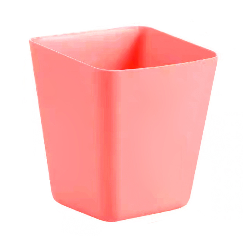 Kleiner Wagen-Hängekorb, Aufbewahrungskorb, zum Aufhängen von Schreibtisch-Kleinigkeiten für Küche und Badezimmer, Schreibwaren-Aufbewahrungsbox, Nachttischregal: Rosa