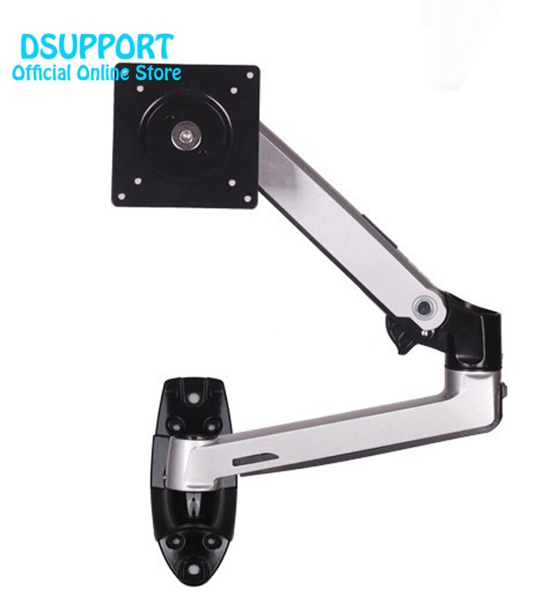 Wall Mount Aluminum Alloy Mechanical Spring Arm Monitor Holder Full Motion LCD LED Monitor Mount Arm Monitor Support