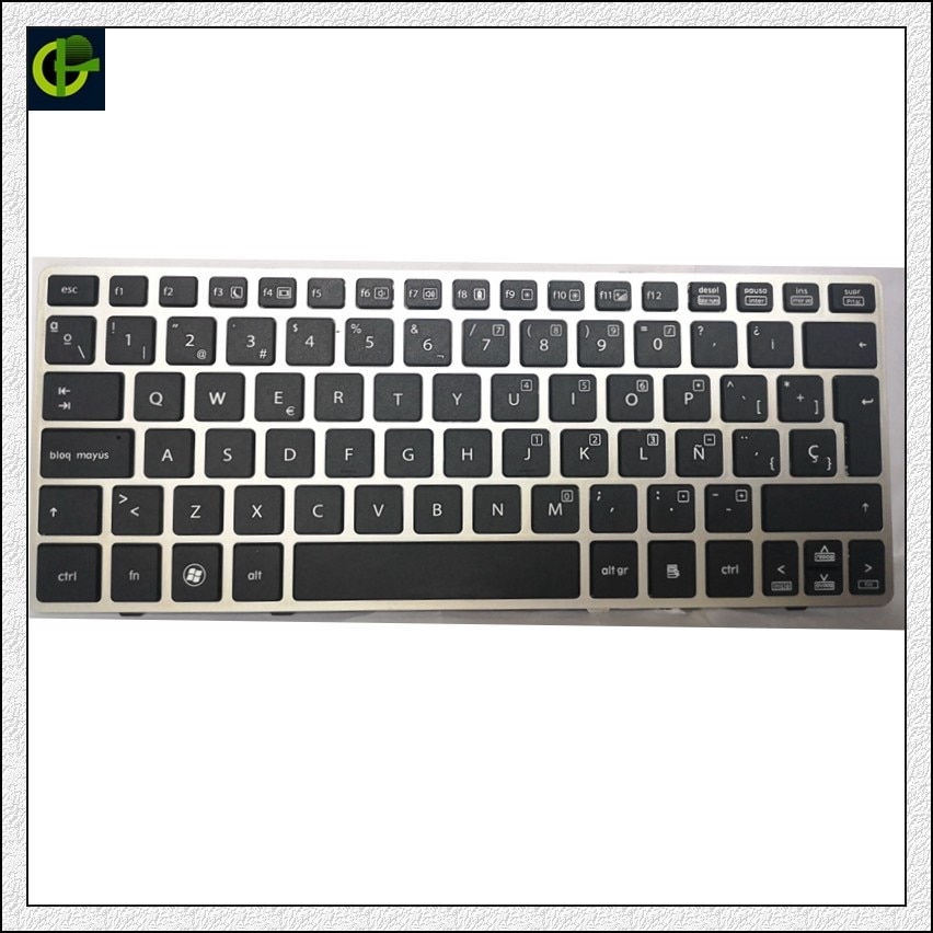 Spanish Keyboard for HP Elitebook 2560 2560p 2570 2570P 638512-001 651390-001 696693-001 laptop SP LATIN LA