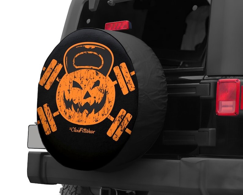 Car Spare Tire Cover Auto Parts Custom Pattern Spare Tire Cover Tire For Off-road Vehicle Camper Truck 14 15 16 17inch