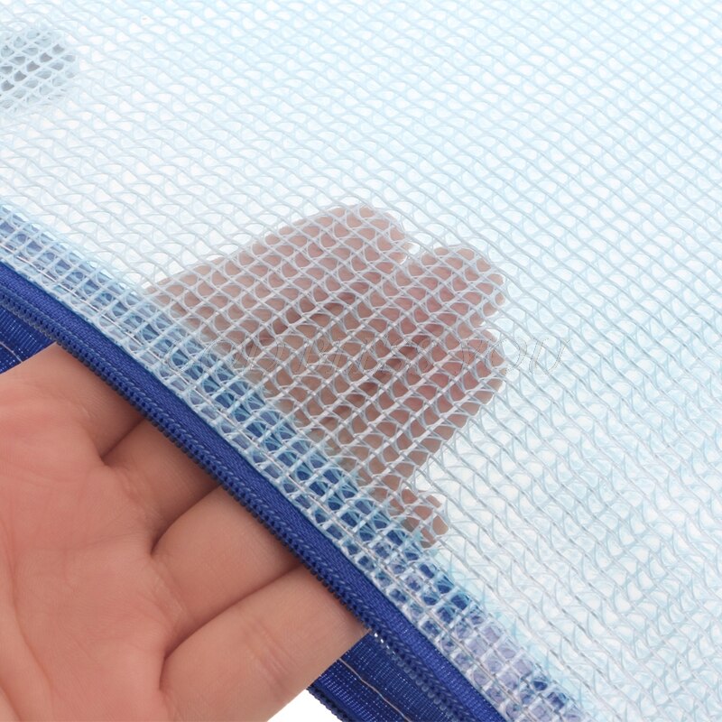 A3 Gridding Waterproof Zip Bag Document Pen Filing Products Pocket Folder Office & School Supplies Folder
