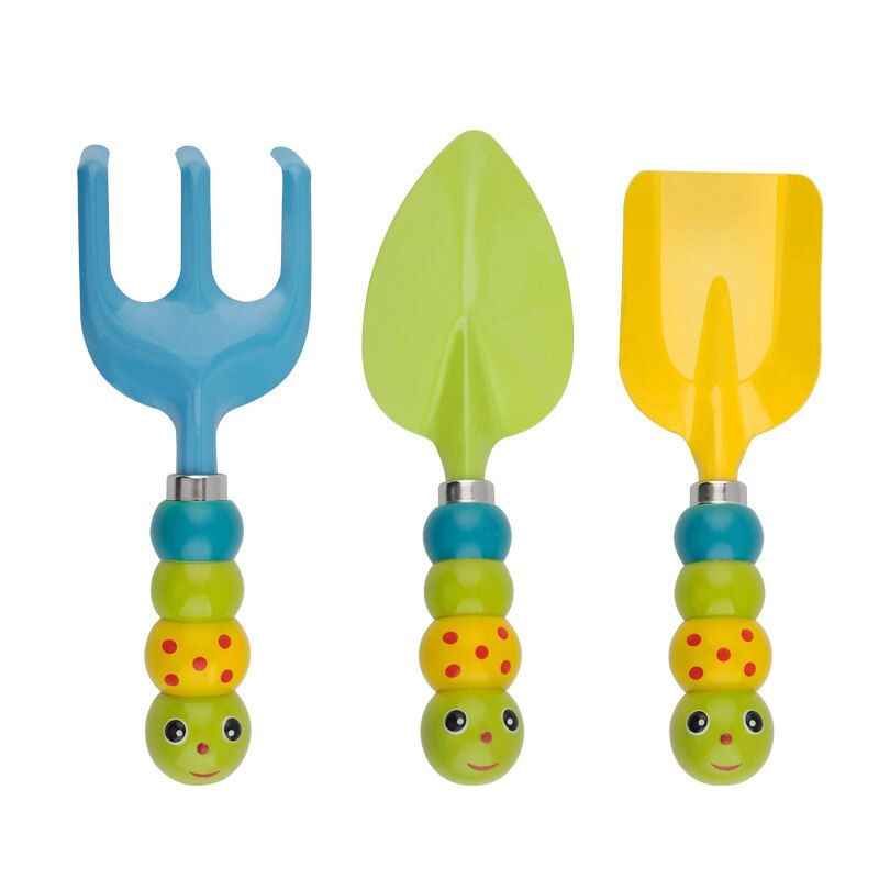 1 Set Rups Schop Hark Strand Speelgoed Zomer Seaside Graven Zand Kids Mini Tuin Tool Kit Kinderen