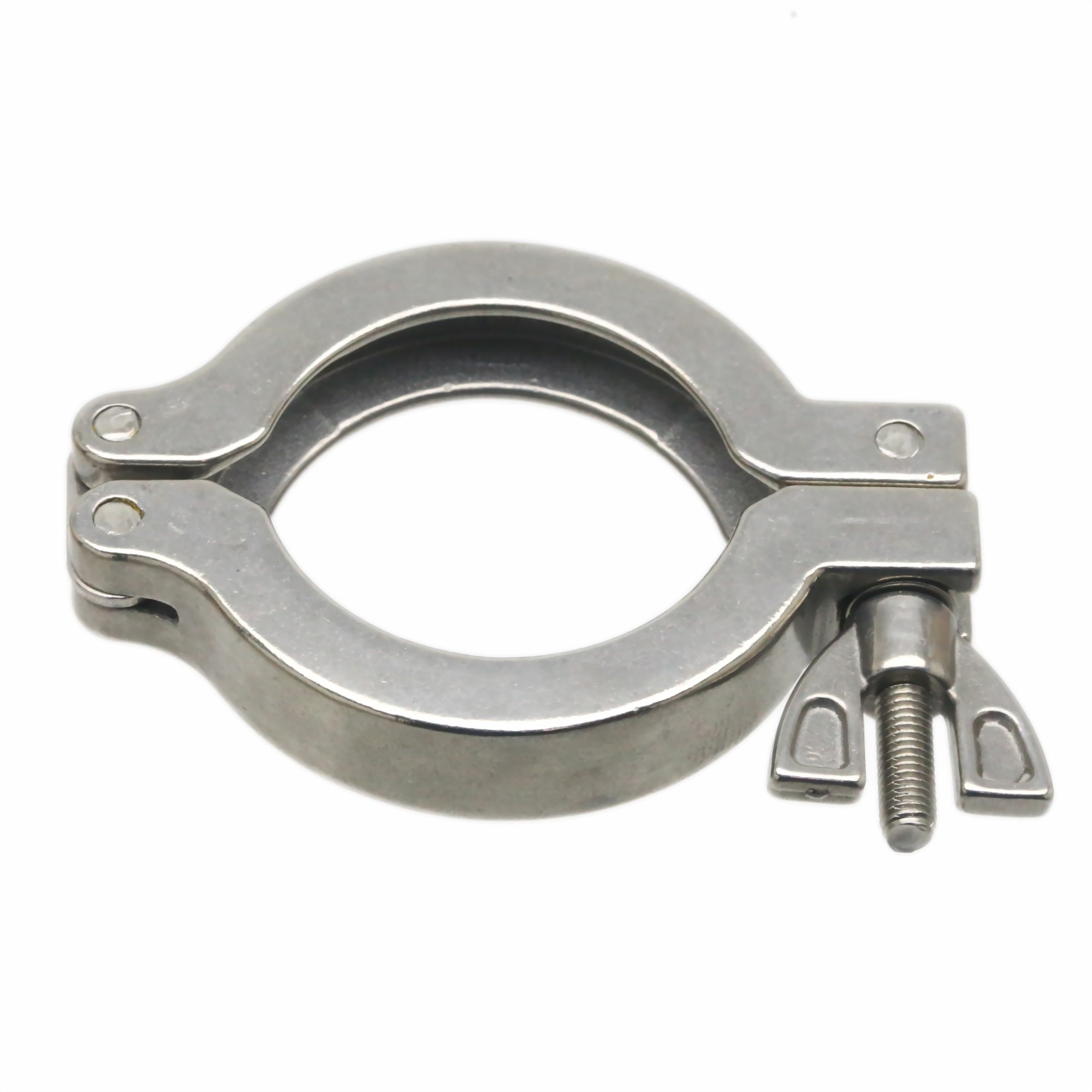 ISO-KF40 NW/KF-40 Hinge Wing-Nut Clamps Stainless Steel 304 Vacuum Flange Fitting (No Centering & O-Ring)