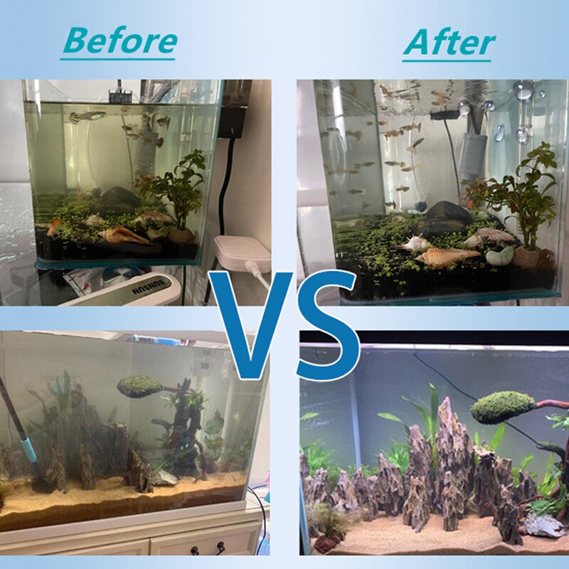 Aquarium Aquarium Wasser Reinigung Aktivkohle Absorbiert fischig Geruch und Entfernt Wasser Gelb Pigment