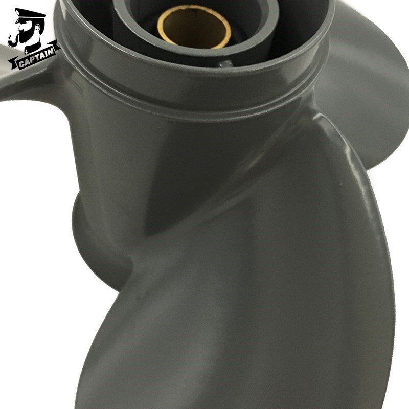 Outboard Propeller 9 1/4X9 Fit Honda Outboard Engine BF8D/BF9.9D, BF9.9/BF15A, BF15D/BF20D 8 Tooth Spline RH 58130-ZV4-009AH