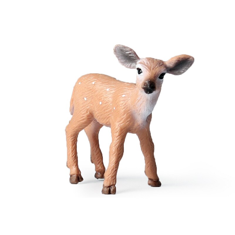 Classic Toy Figures Model Handmade Deer Accessories Boy's Furnishing Science Home Entertainment