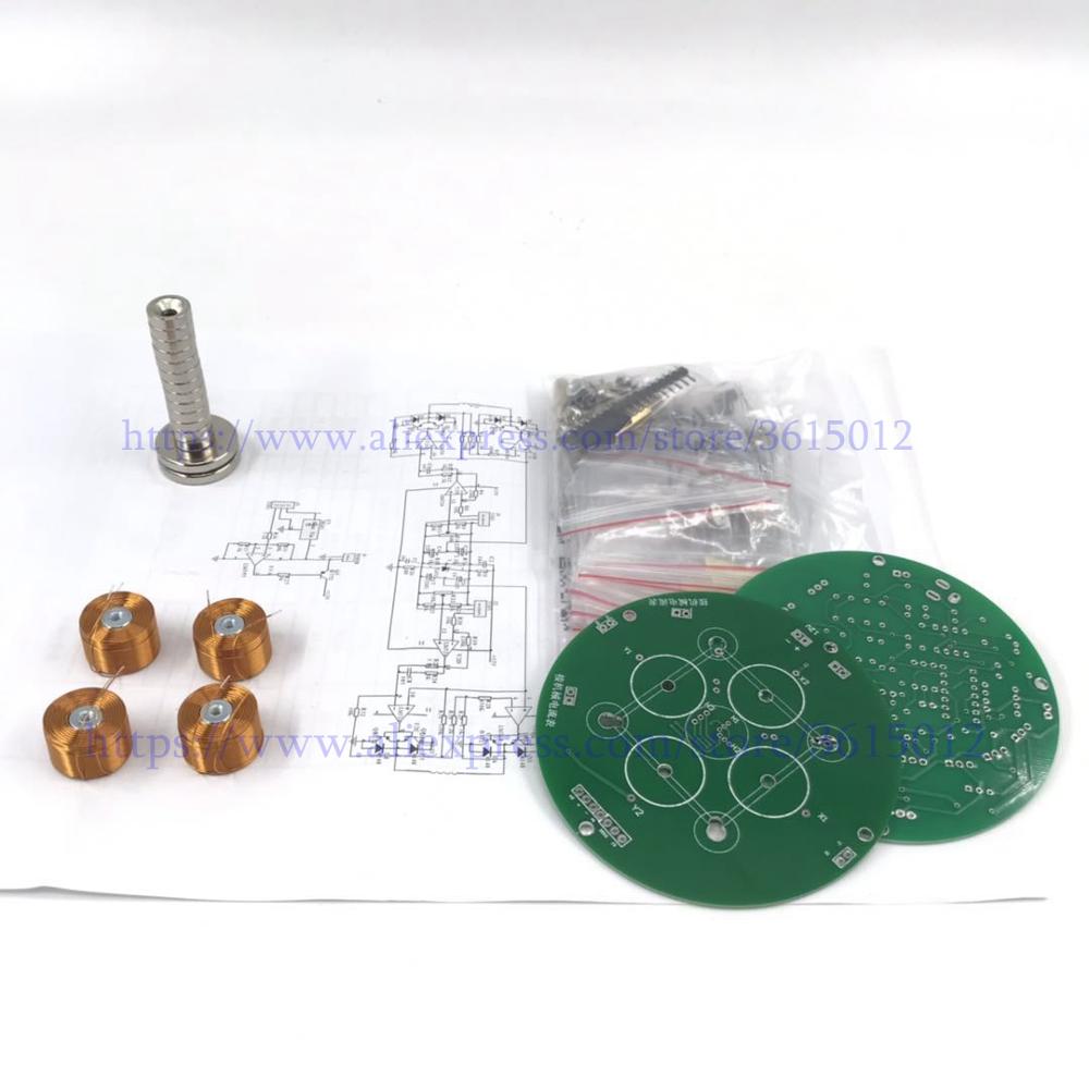 analog circuit intelligent DIY magnetic levitation Kit Push type magnetic suspension simulation system