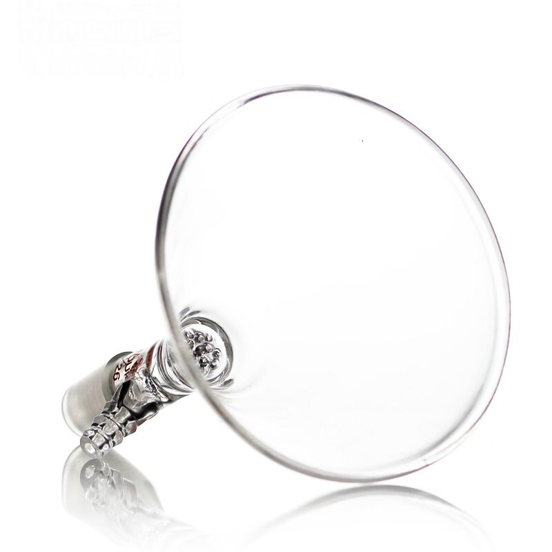 Embudo de succión de vidrio de borosilicato con orificio de filtro, Junta estándar esmerilada para herramientas de enseñanza de laboratorio, 1 unidad de 50mm de diámetro a 150mm, 19 #24 #