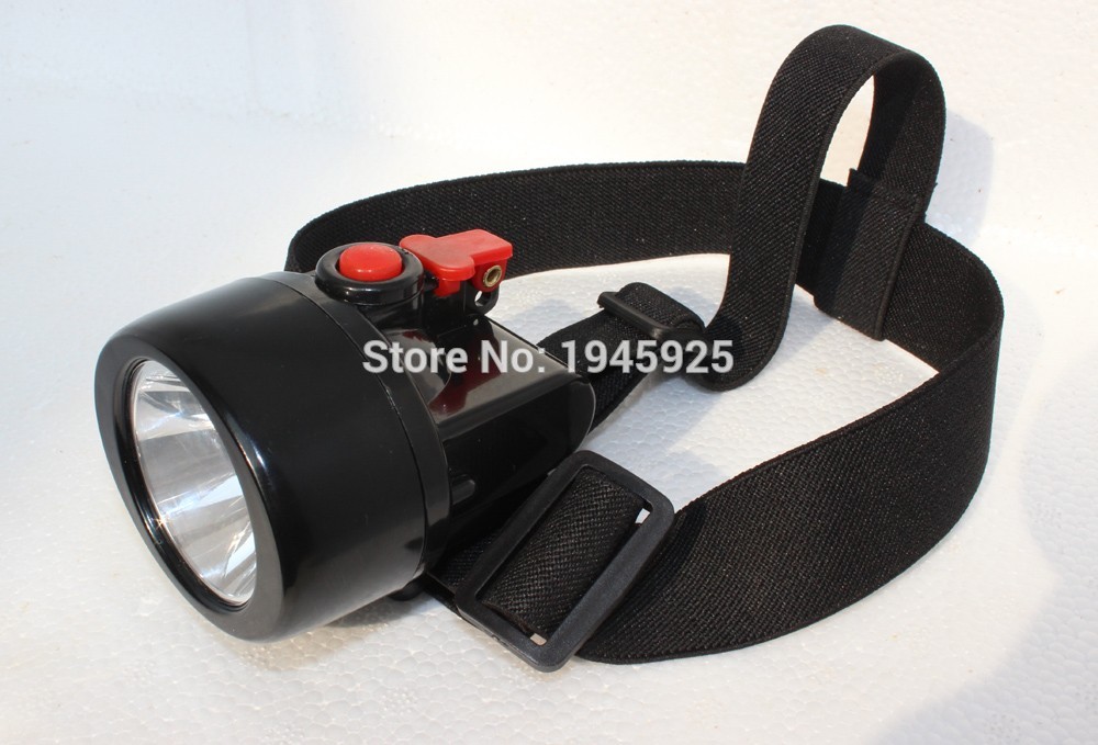 3W 10000 Lx Bright KL2.8LM LED Mining Cap Light High Power Miner Lamp,Headlamp