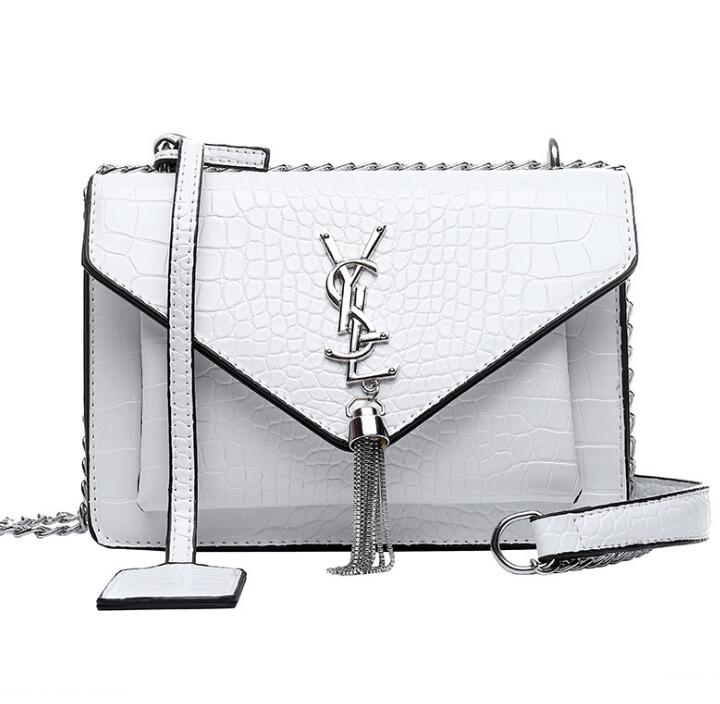 Frauen Taschen Umhängetaschen für Frauen Brief Quaste Casual Messenger Bags Umhängetaschen für Frauen Geldbörsen: B