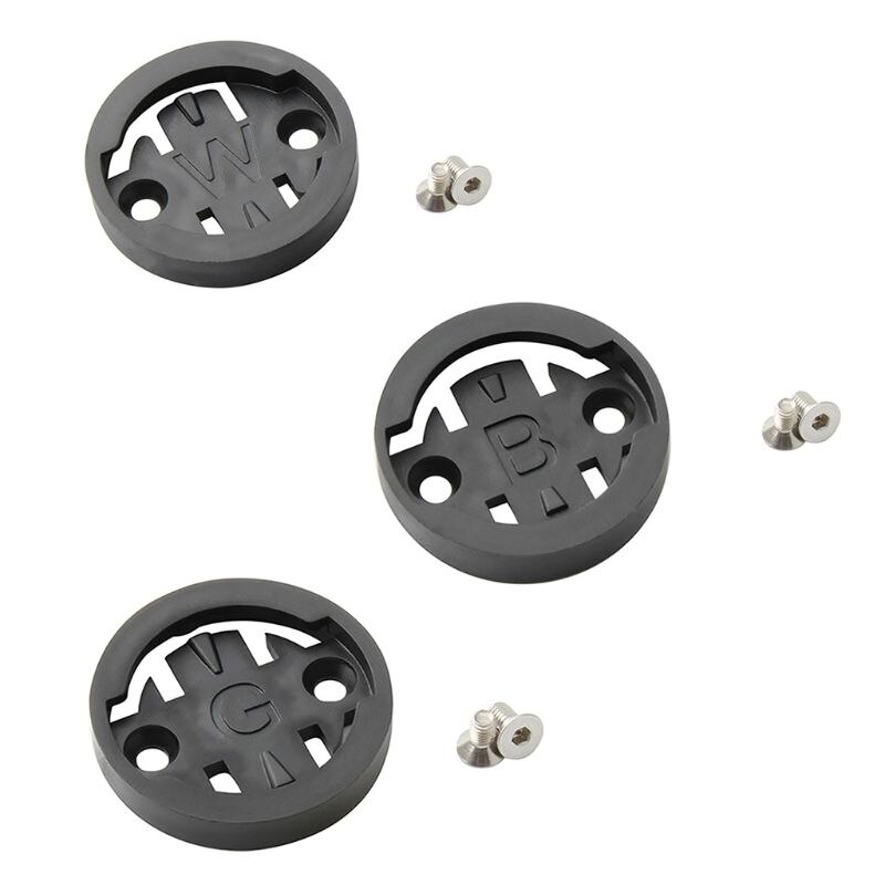 5Pcs/Set MTB Bike Bicycle Cycling Computer Mount Extension Inset Kit Converter Adapter Base