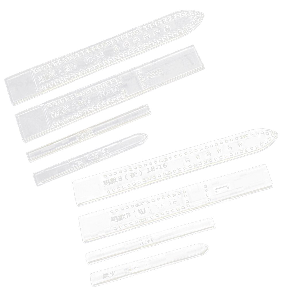2 setzt Männer Frauen Uhr Gurt Band Acryl Leder Handwerk Vorlage aufbringen für DIY Armbinde Machen