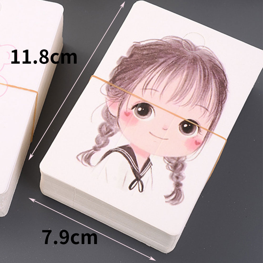 50 unids/lote de pasadores, tarjeta de papel de embalaje, tarjetas de exhibición para niñas pequeñas y bonitas para accesorios para el cabello DIY, etiquetas de precio al por menor, etiquetas de soporte: Morado