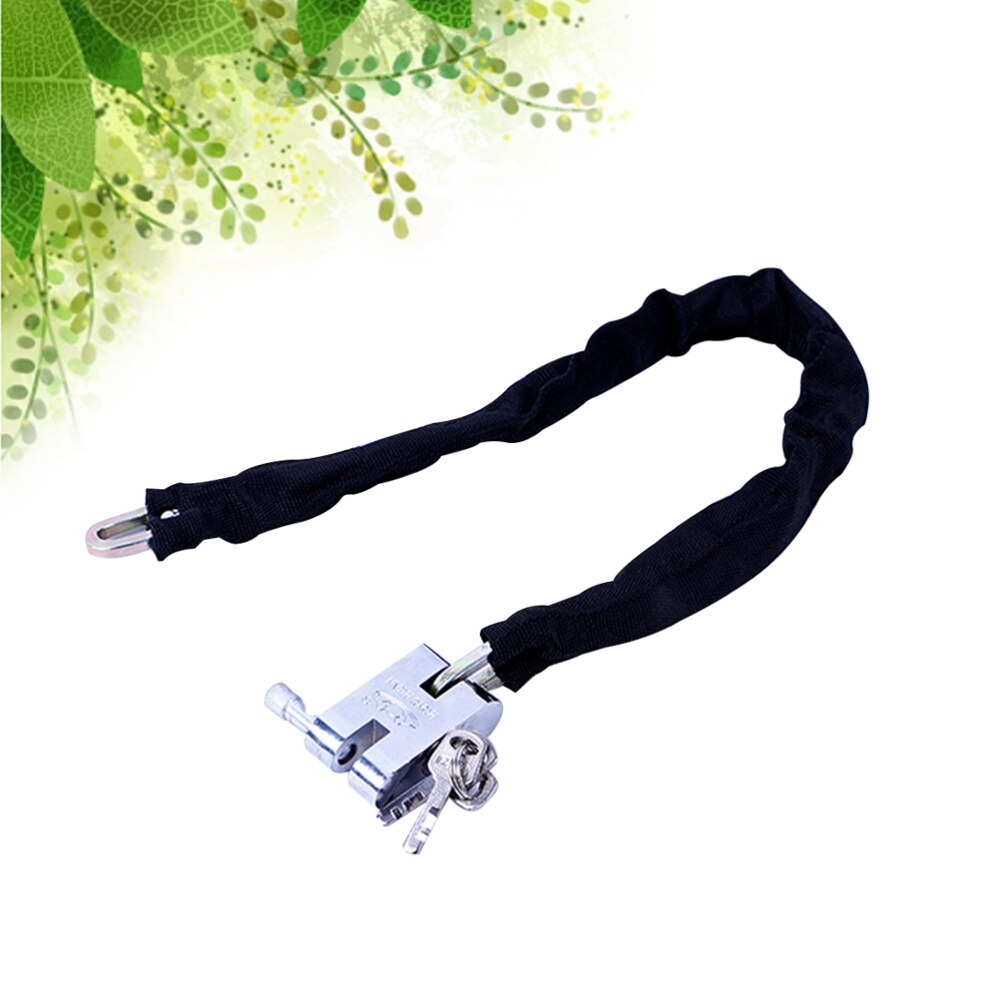 Cable Lock Heavy Duty Braided Stainless Steel Cable Lock for Outdoor Cycling (100cm)