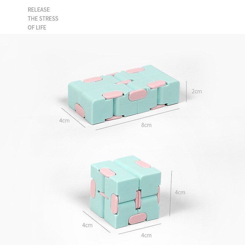 Cube Infinity Cube Anti Stress Speelgoed Stress Reliever Flip Ontspannen Speelgoed Infinity Cube Ontspannen Speelgoed Kantoor Creatieve Volwassenen Xmas