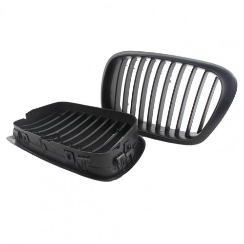 2 Stuks Auto Grille Vakmanschap Modificatie Hoge Betrouwbaarheid Grille Voor Bmw 5 Serie E39 99-03: Default Title
