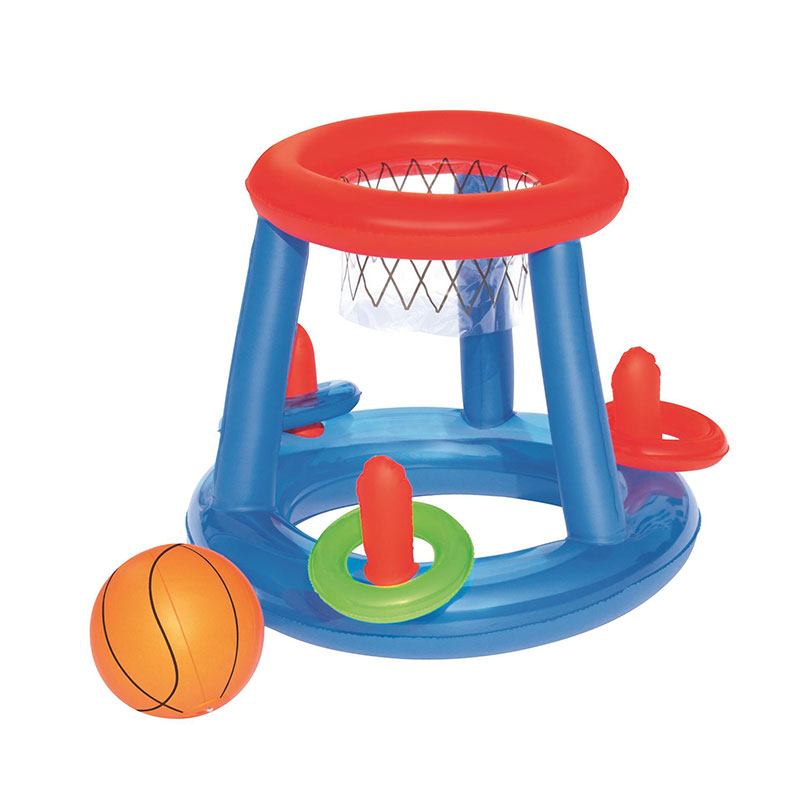 Kann Schießen und Zwinge Runde Spiel Multi-funktion Aufblasbare Wasser Basketball Net Spielen Wasser Spielzeug Ball