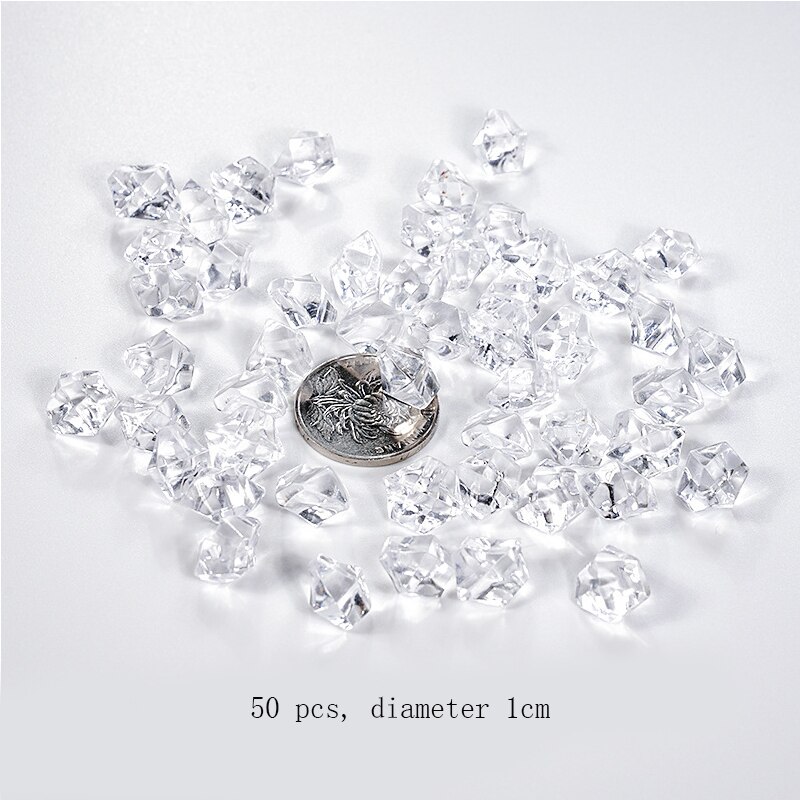 Photography Props Acrylic Simulation Ice Cube Drinks and Beverages Product Photo Decoration for The Photo Studio