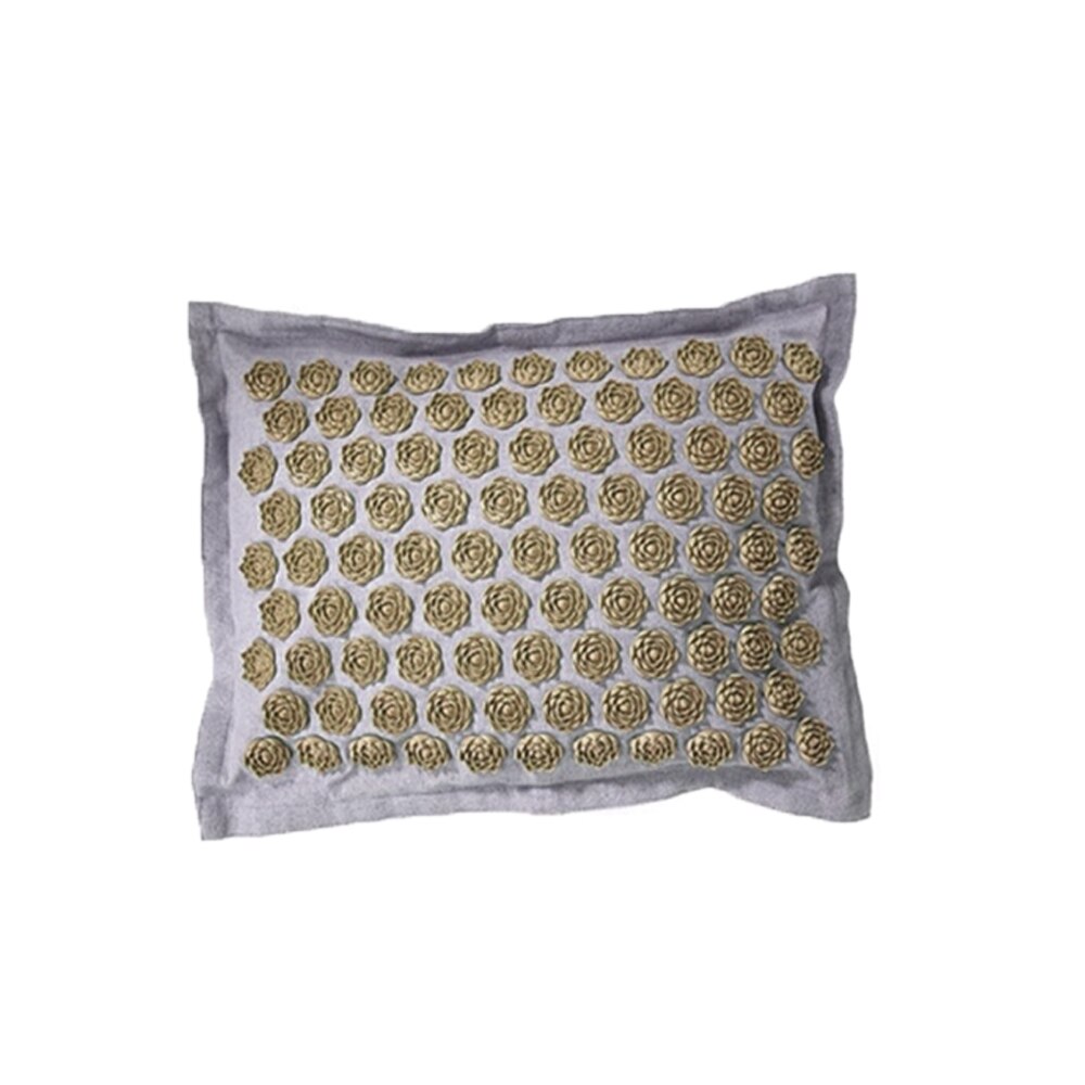 (Acquista ora) tappetino per agopuntura in lino organico naturale cuscino per massaggio con punta di loto cuscino per Yoga terapia schiena/collo/dolore: Coffee Pillow