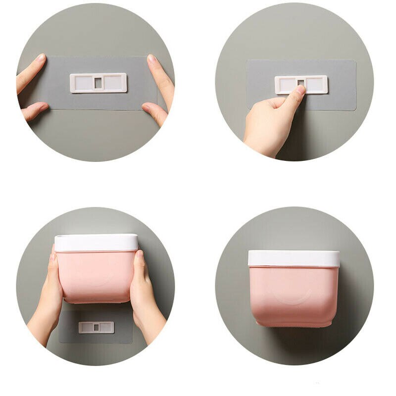 Wall Mounted Toilet Paper Roll Holder Bathroom Tissue Box Dispenser Waterproof