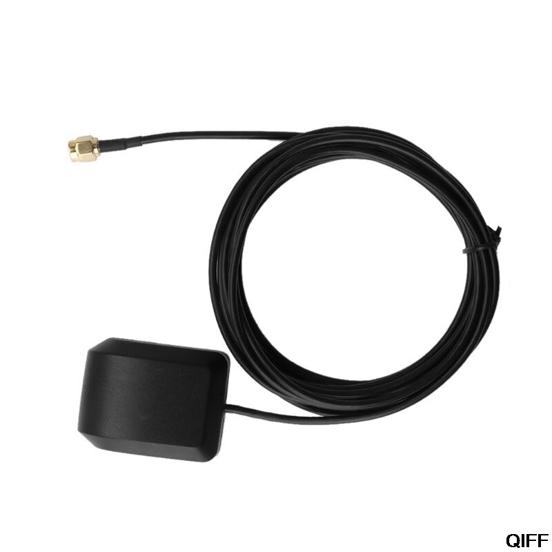 Car GPS Receiver SMA Conector 3M cable GPS Antenna car Auto aerial adapter June 12