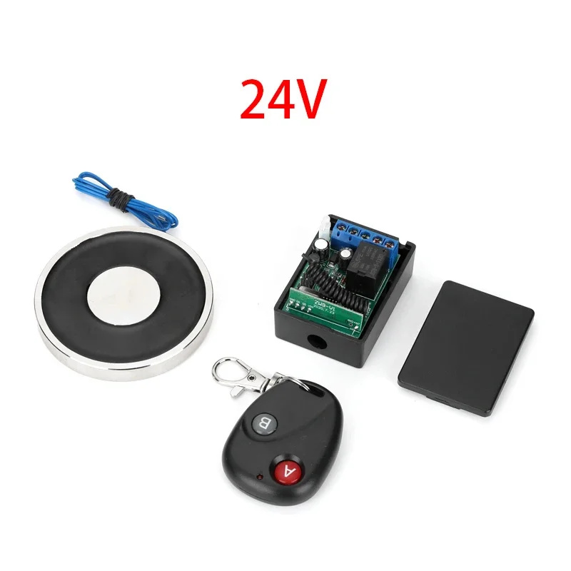 70/10 12V 24V sterben Drahtlose Fernbedienung Elektromagnet Elektromagnet Zylinder Magnete Regler Elektrische Saugen Elektrische DIY: Orange