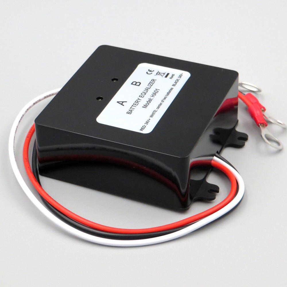Equilibrador de voltaje HA01 HA02, ecualizador de Batería 2x12V, baterías de plomo ácido AGM de inundación, cargador de batería de plomo y ácido, Regulador en serie